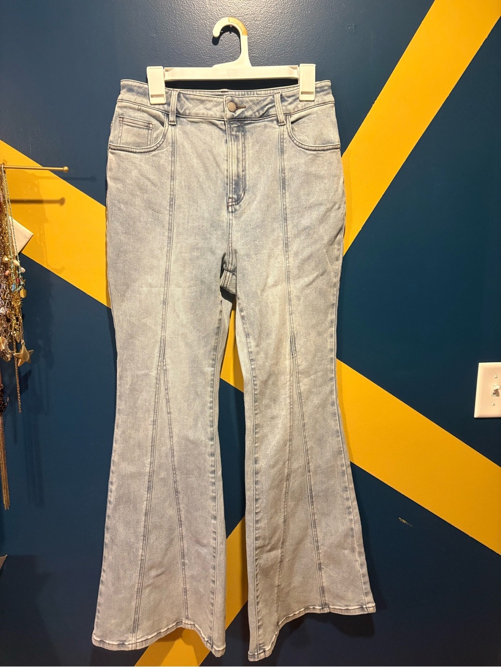 Commense Light Wash Flare Jeans NWT